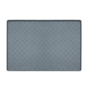 Spot Pet Mat, Waterproof And Easy To Clean Silicone Dog Mat, Cat Mat, Square Pet Placemat, Pet Supplies