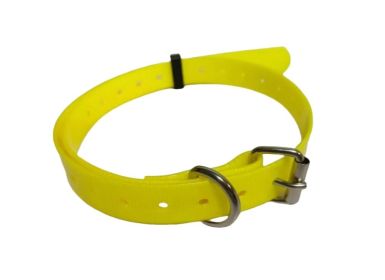 trainPet Dog Collar For Pet Training Dog Training Equipment (Color: Yellow)